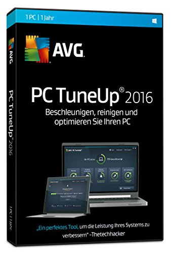 AVG TuneUp Utilities 2016 1-Platz [CD-ROM] Windows 10 / Windows 8 / Windows 7 / Windows Vista / Windows XP SP3 (DVD-Box)