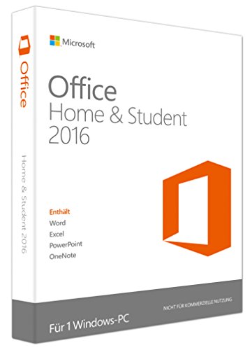 Microsoft Office Home and Student 2016 (Product Key Card ohne Datenträger)