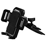 Mpow 360° CD-Schacht KFZ Halterung Handyhalterung Auto Halterung Car Sto_fest Holder Halter f¨¹r iPhone SE 6 6S 6 Plus 6S Plus 5S 5 5C 4S 4, Samsung Galaxy S7 S7 edge S6 S6 Edge S5 S4 Mini, HTC M9 M8, Sony Z5 Z4 Z3 Compact, MP3 Players usw. GPS-Navigator, Satelliten Radios, MP3-Player