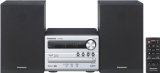 Panasonic Micro HiFi System SC-PM250EG-S (20 Watt RMS, CD, Radio UKW, Bluetooth) silber