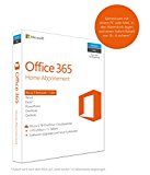 Microsoft Office 365 Home 5PCs/MACs - 1 Jahresabonnement - multilingual (Product Key Card ohne Datenträger)