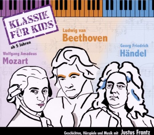3CDs: Klassik für Kids - 01 Mozart - Beethoven - Händel