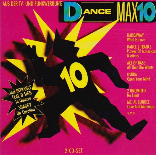 Dance Mix 10 Incl. Intrance feat. D-Sign The Quierro, Shaggy Oh Caroline [Doppel-CD 1993]