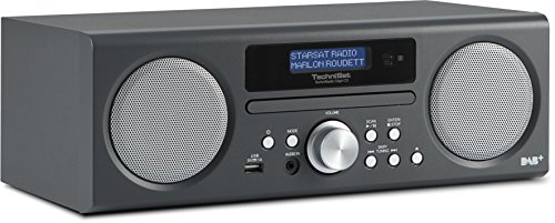 TechniSat TechniRadio Digit CD - Digitalradio (10 Watt RMS, DAB+, DAB, PLL-UKW Tuner, CD/MP3 Player, USB) anthrazit