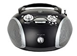 Grundig RCD 1445 Radio (USB 2.0) mit CD/-MP3/-WMA Wiedergabe schwarz/silber