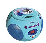 LEXIBOOK RCD102FZ Boombox Die Eiskoenigin Disney Frozen Toploading CD Player AM/FM Radio