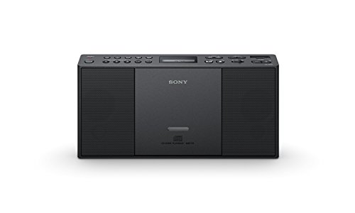 Sony ZS-PE60 Tragbarer Radio/USB/Radio/MP3/CD Recorder, schwarz