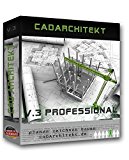 CADarchitekt V.3 Professional - 3D Hausplaner Architektur Software / 2D Grundriss Programm