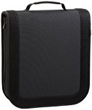 AmazonBasics CD- und DVD-Tasche für 128 Discs, Nylon (Schwarz)