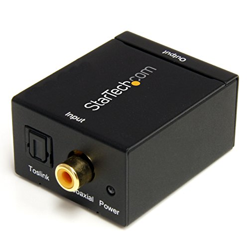 Startech.Com SPDIF2AA Audio Konverter (Toslink SPDIF auf RCA Stereo)
