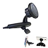 Hrph 360 drehende Auto CD Slot Magnetic Smartphone Mount Halter für iPhone 6 / 6s / 7 Plus Samsung S7 GPS