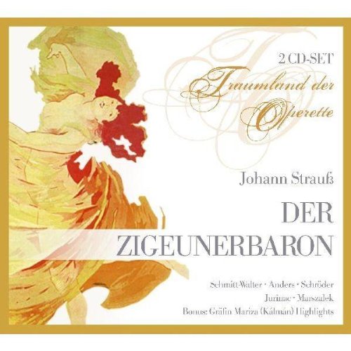 Johann Strauß: Der Zigeunerbaron (Operette) (Gesamtaufnahme) (2 CD)